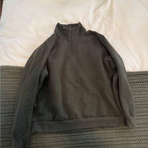 Lululemon Athletica Green Zip Up Sweater